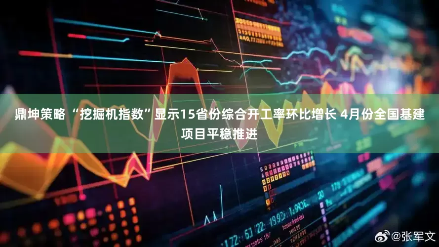 鼎坤策略 “挖掘机指数”显示15省份综合开工率环比增长 4月份全国基建项目平稳推进